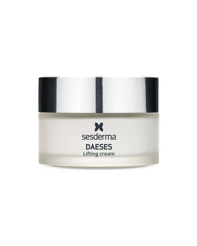 Envase de Daeses Crema lifting sobre fondo blanco