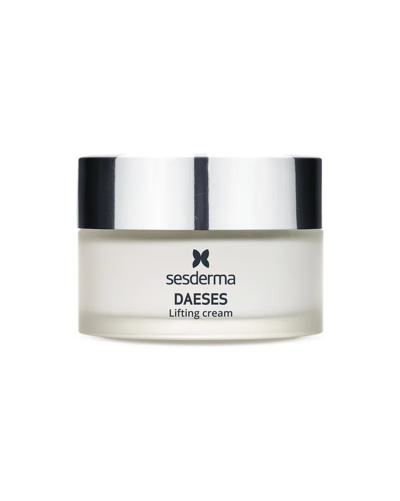 Envase de Daeses Crema lifting sobre fondo blanco