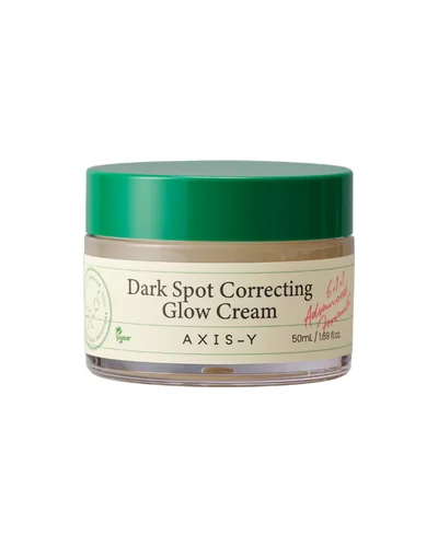 Tarro de Dark Spot Correcting Glow Cream sobre fondo blanco