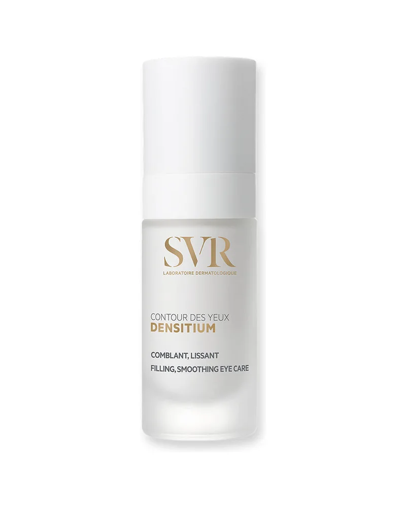 Envase de Densitium Contour des Yeux sobre fondo blanco