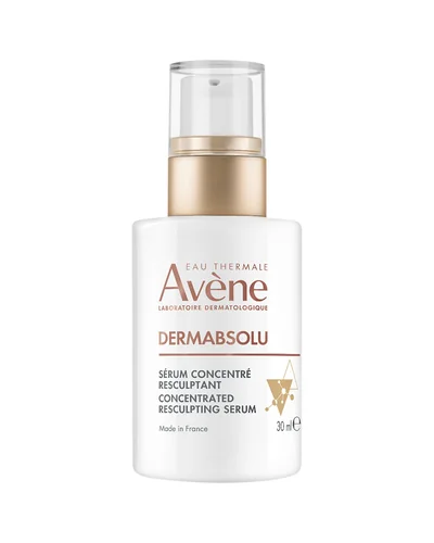 Envase de DermAbsolu Sérum sobre fondo blanco