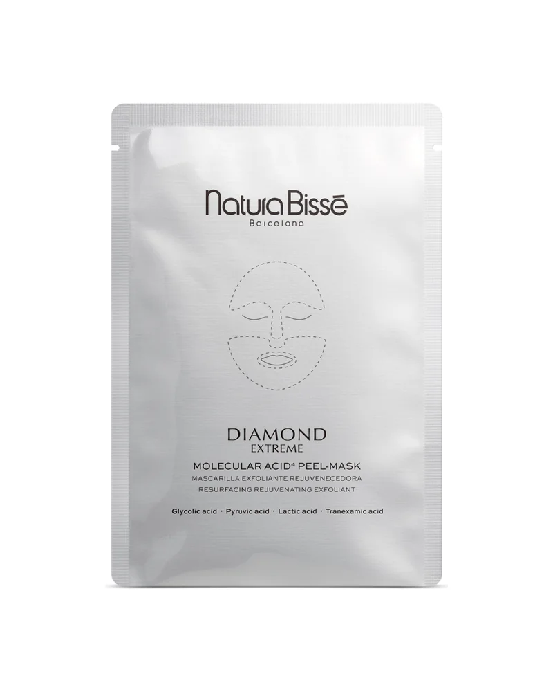 Envase de Diamond Extreme Molecular Acid⁴ Peel-Mask sobre fondo blanco