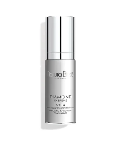 Envase de Diamond Extreme Serum sobre fondo blanco
