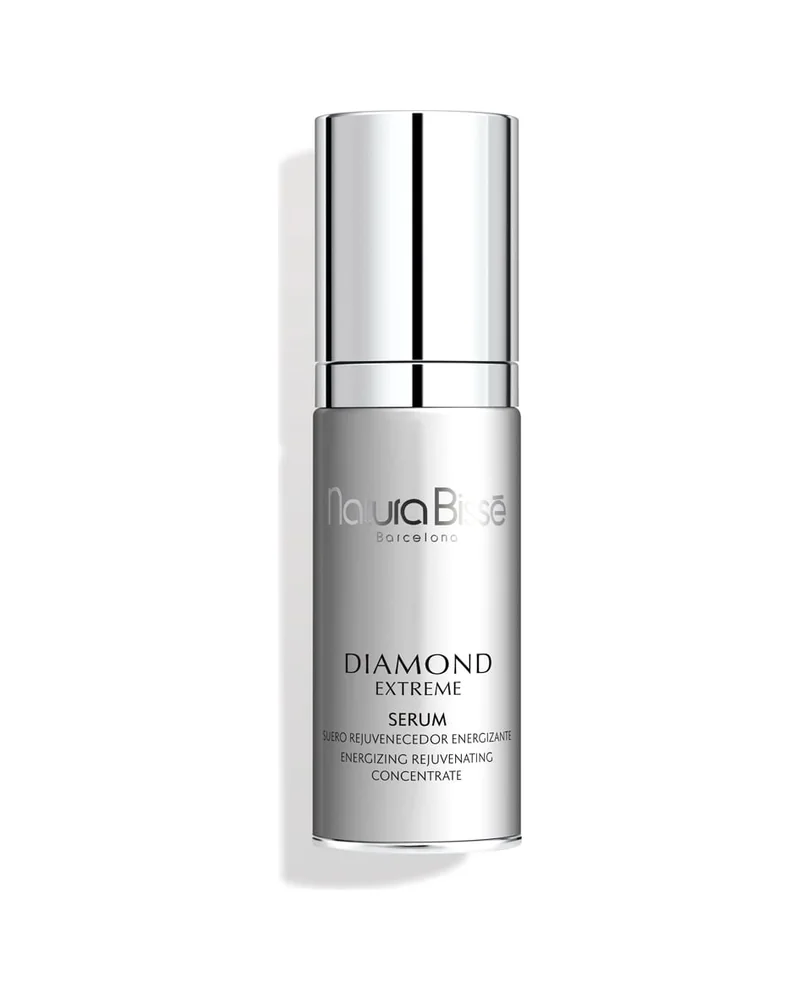 Envase de Diamond Extreme Serum sobre fondo blanco