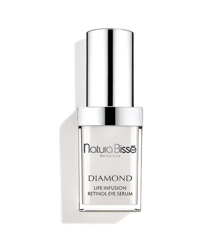 Envase de Diamond Life Infusion Retinol Eye Serum sobre fondo blanco