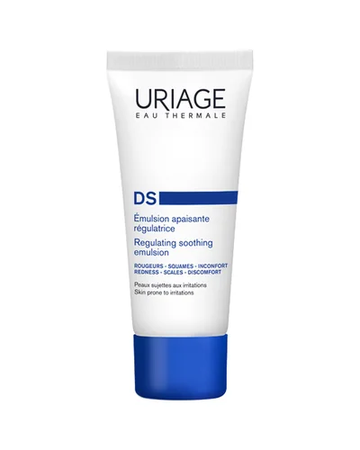 Envase de DS Emulsión sobre fondo blanco
