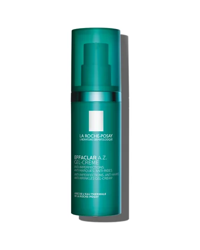 Envase de Effaclar A.Z. Gel-crema sobre fondo blanco