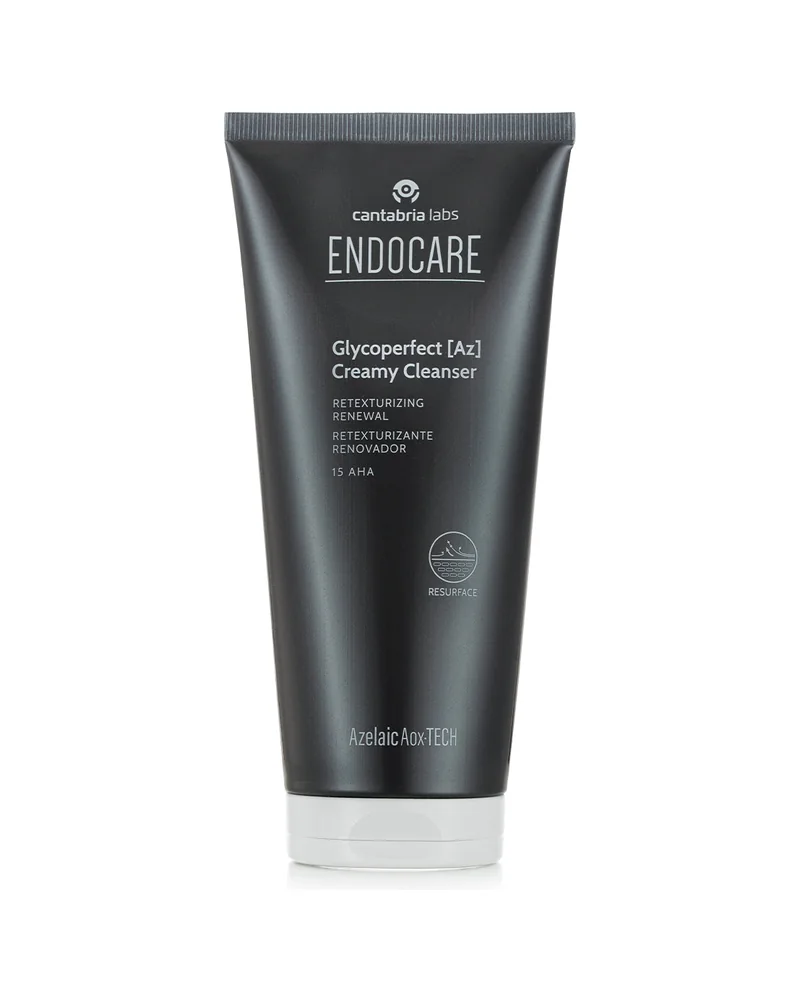 Envase de Endocare Renewal Glycoperfect Creamy Cleanser sobre fondo blanco