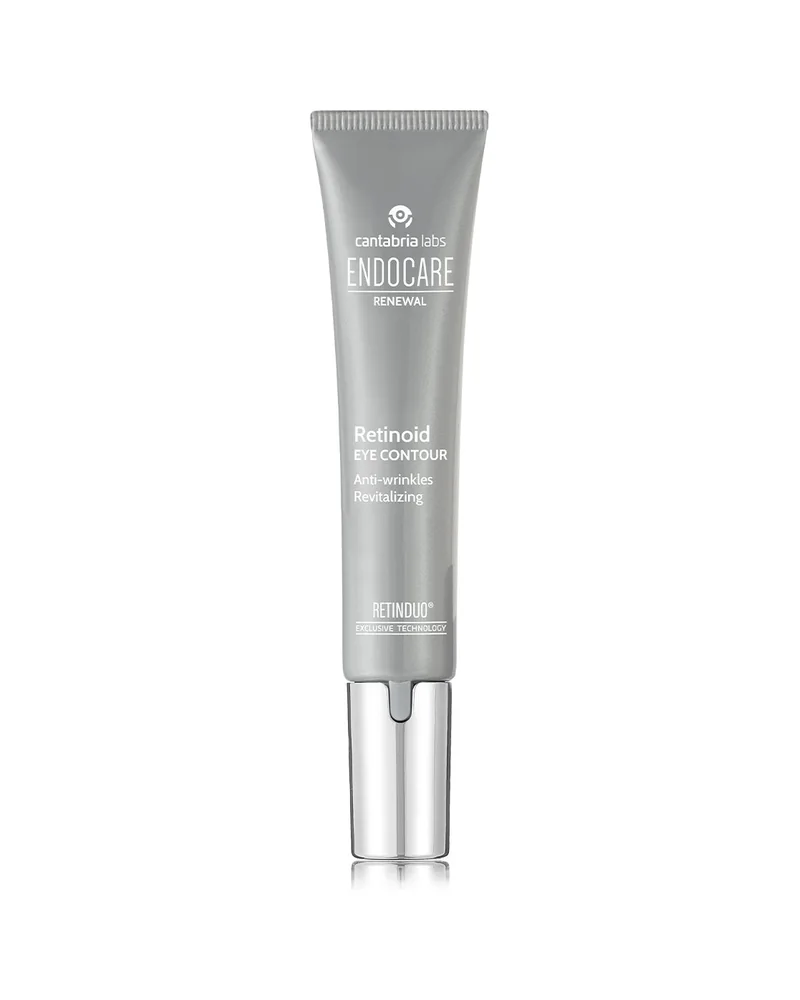 Envase de Endocare Renewal Retinoid Contorno de Ojos sobre fondo blanco