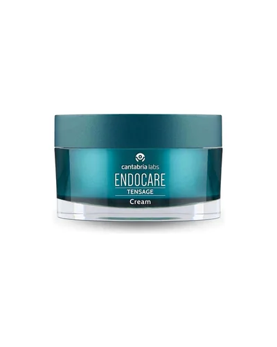 Envase de Endocare Tensage Cream sobre fondo blanco