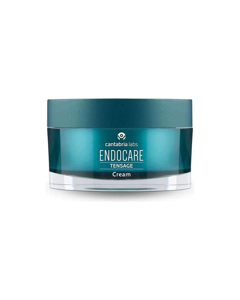 Envase de Endocare Tensage Cream sobre fondo blanco
