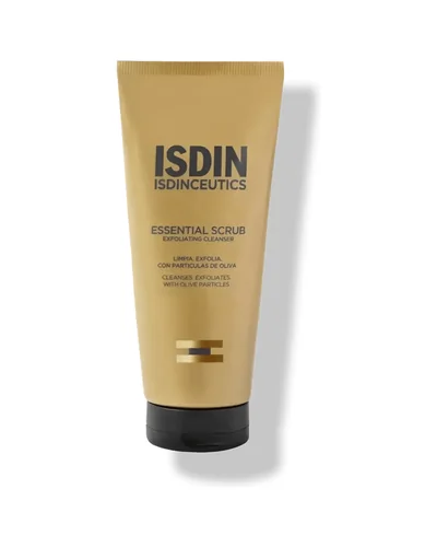 Envase de Essential Scrub sobre fondo blanco