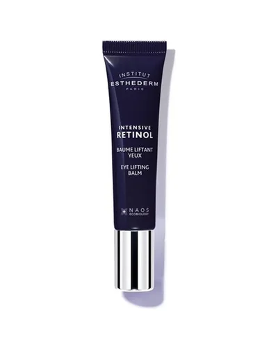 Tubo de Intensive Retinol Contorno de Ojos (Baume Liftant Yeux) sobre fondo blanco
