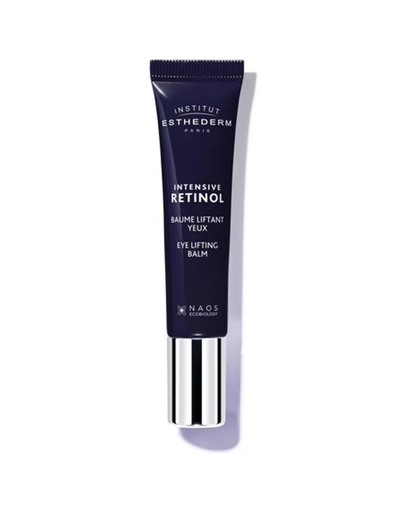 Tubo de Intensive Retinol Contorno de Ojos (Baume Liftant Yeux) sobre fondo blanco