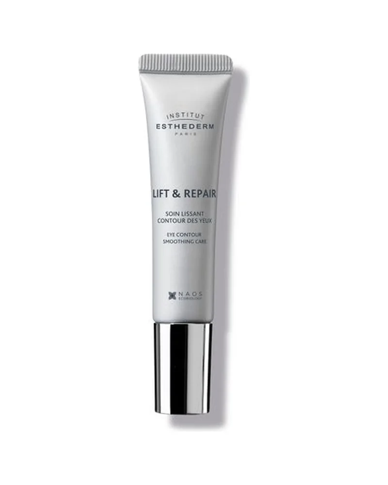 Tubo de Lift & Repair Soin Lissant Contour des Yeux sobre fondo blanco