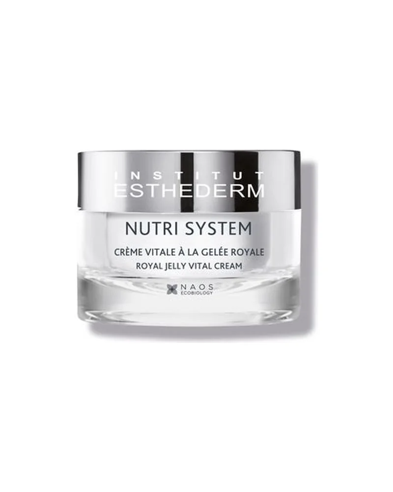 Tarro de Nutri System Crème Vitale Gelée Royale sobre fondo blanco
