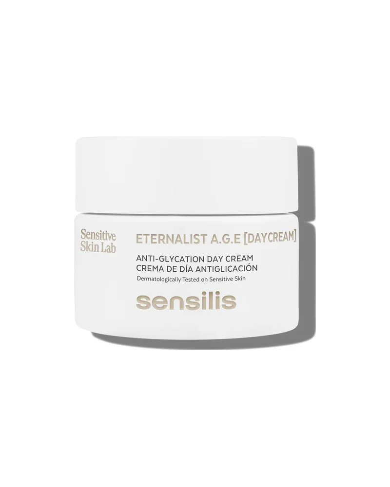 Envase de Eternalist A.G.E. Day Cream sobre fondo blanco