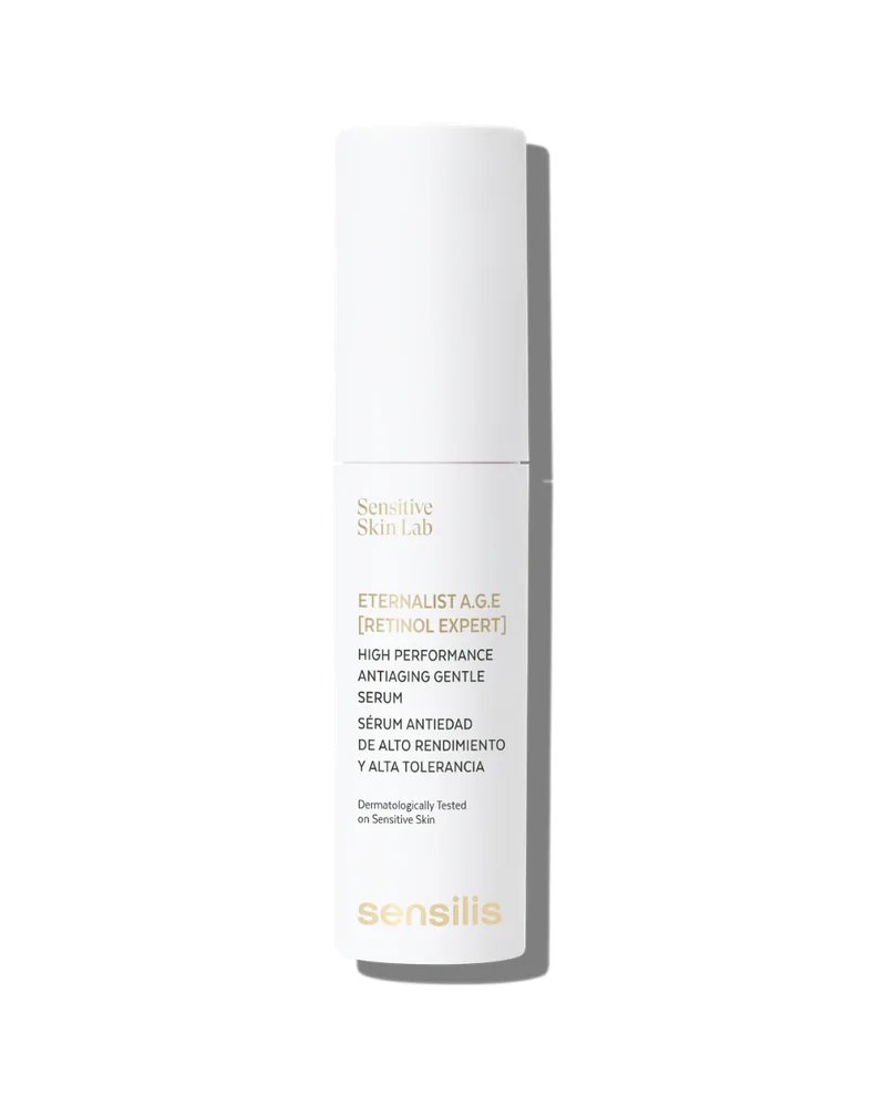 Envase de Eternalist A.G.E. Retinol Expert sobre fondo blanco