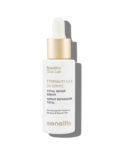 Envase de Eternalist A.G.E. Serum AI sobre fondo blanco