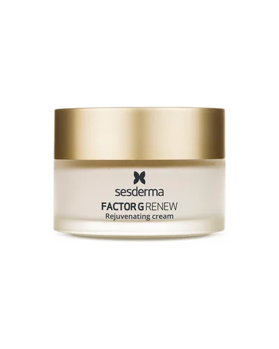 Envase de Factor G Renew Crema sobre fondo blanco