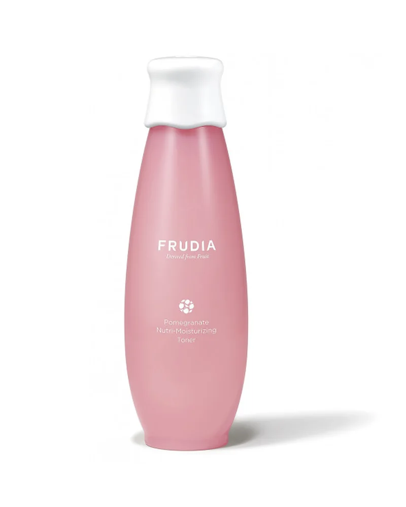Frasco de Pomegranate Nutri-Moisturizing Toner sobre fondo blanco