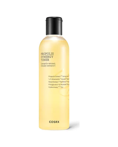 Envase de Full Fit Propolis Synergy Toner sobre fondo blanco