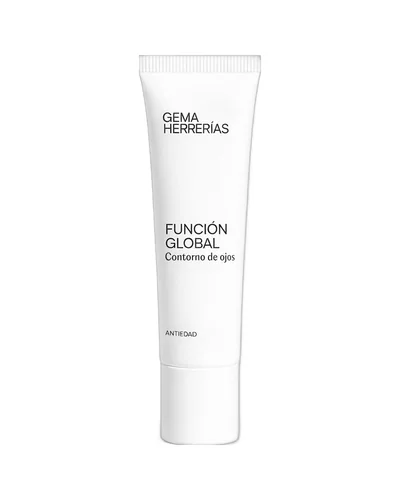 Envase de Función Global Contorno de ojos sobre fondo blanco