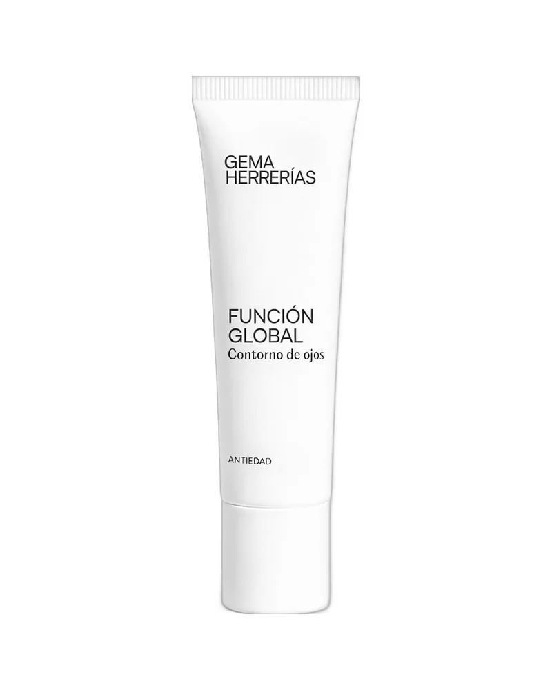 Envase de Función Global Contorno de ojos sobre fondo blanco