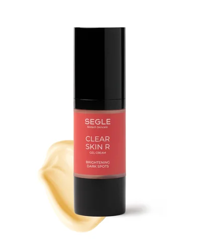 Envase de Gel Crema Clear Skin R sobre fondo blanco