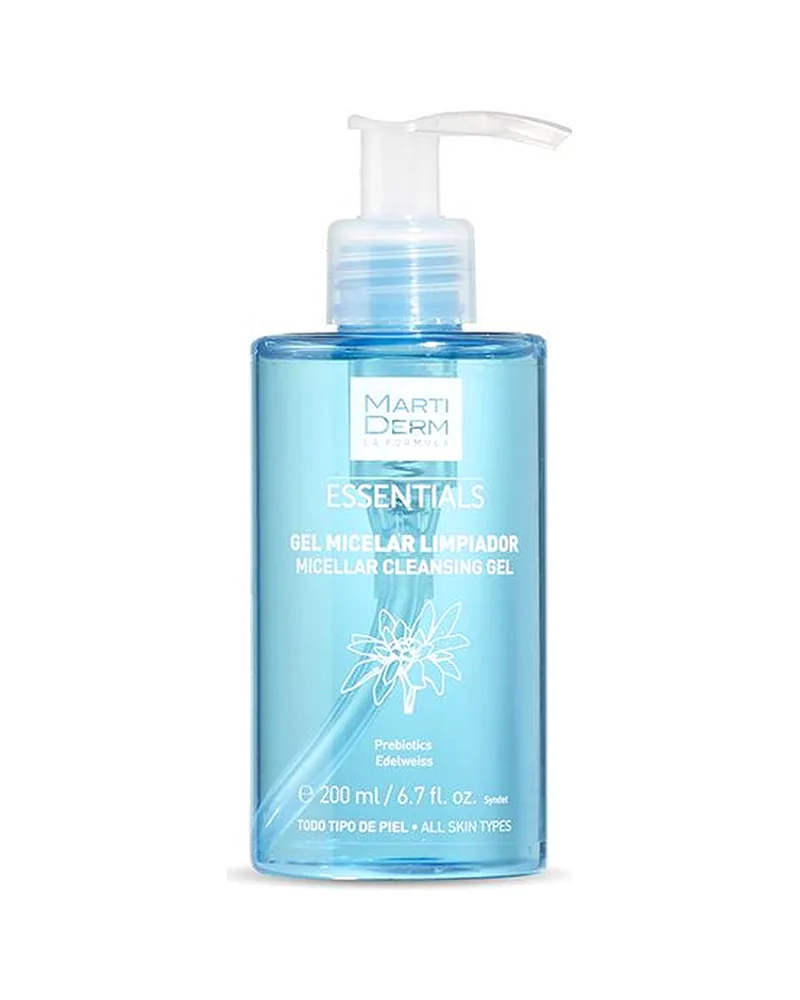 Envase de Gel Micelar Limpiador sobre fondo blanco