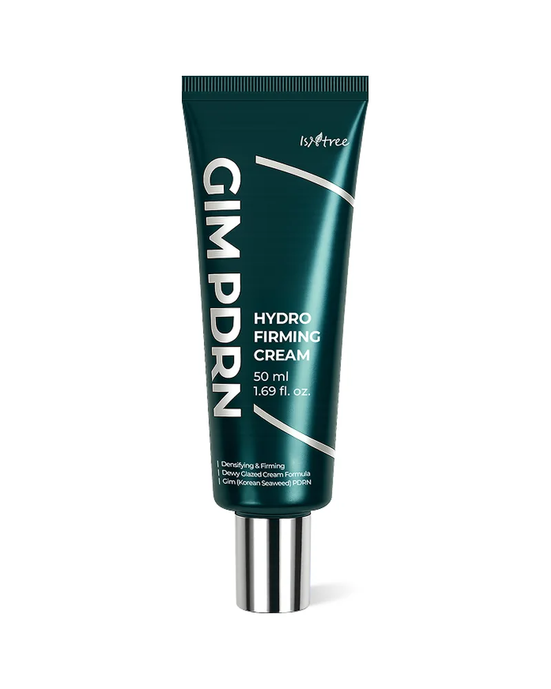 Tubo de GIM PDRN Hydro Firming Cream sobre fondo blanco