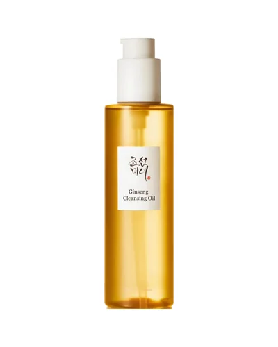 Envase de Ginseng Cleansing Oil sobre fondo blanco