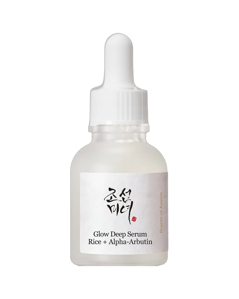 Envase de Glow Deep Serum sobre fondo blanco