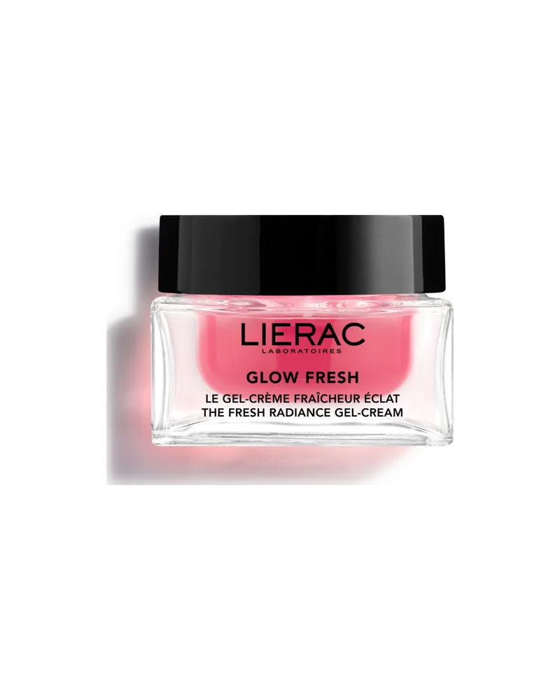 Tarro de Glow Fresh El Gel Crema Refrescante Luminosidad sobre fondo blanco