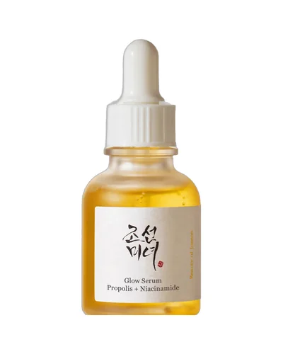 Envase de Glow Serum sobre fondo blanco