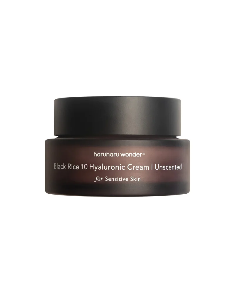 Envase de Black Rice 10 Hyaluronic Cream Unscented sobre fondo blanco
