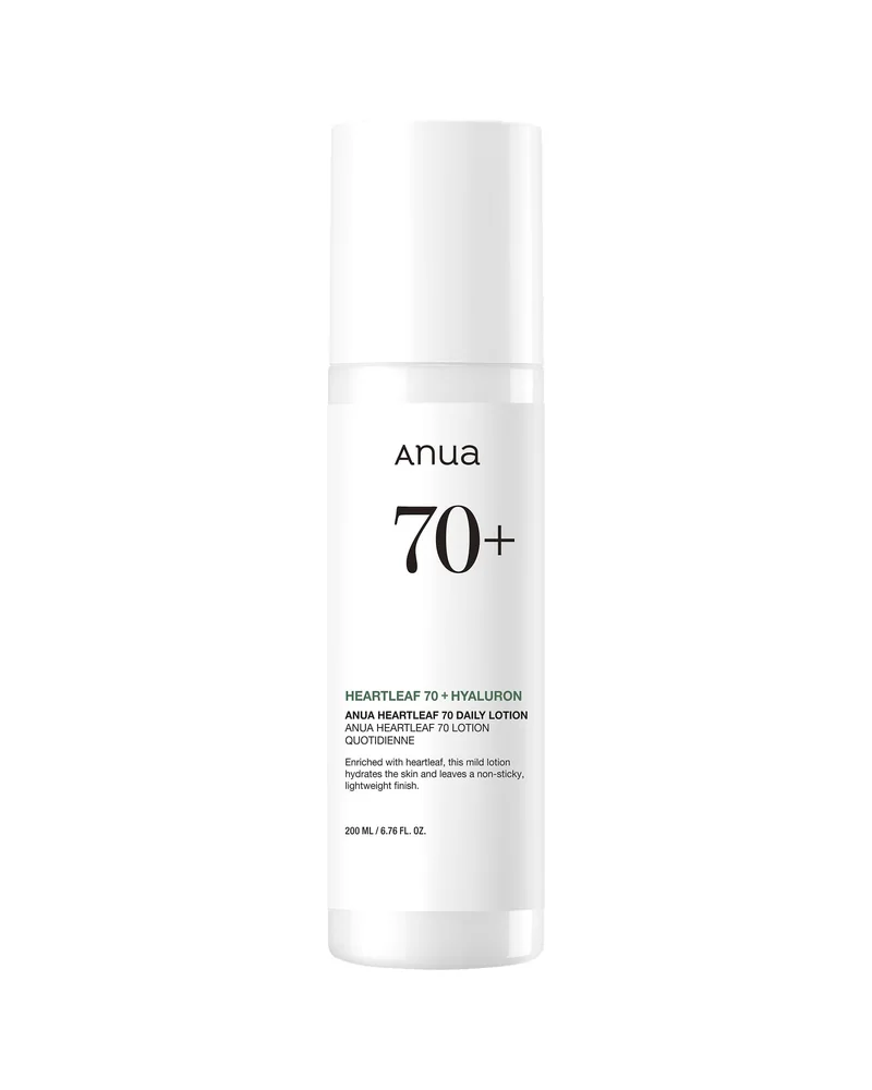 Envase de Heartleaf 70 Daily Lotion sobre fondo blanco