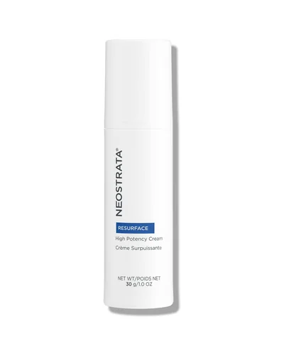 Envase de Resurface High Potency Cream sobre fondo blanco