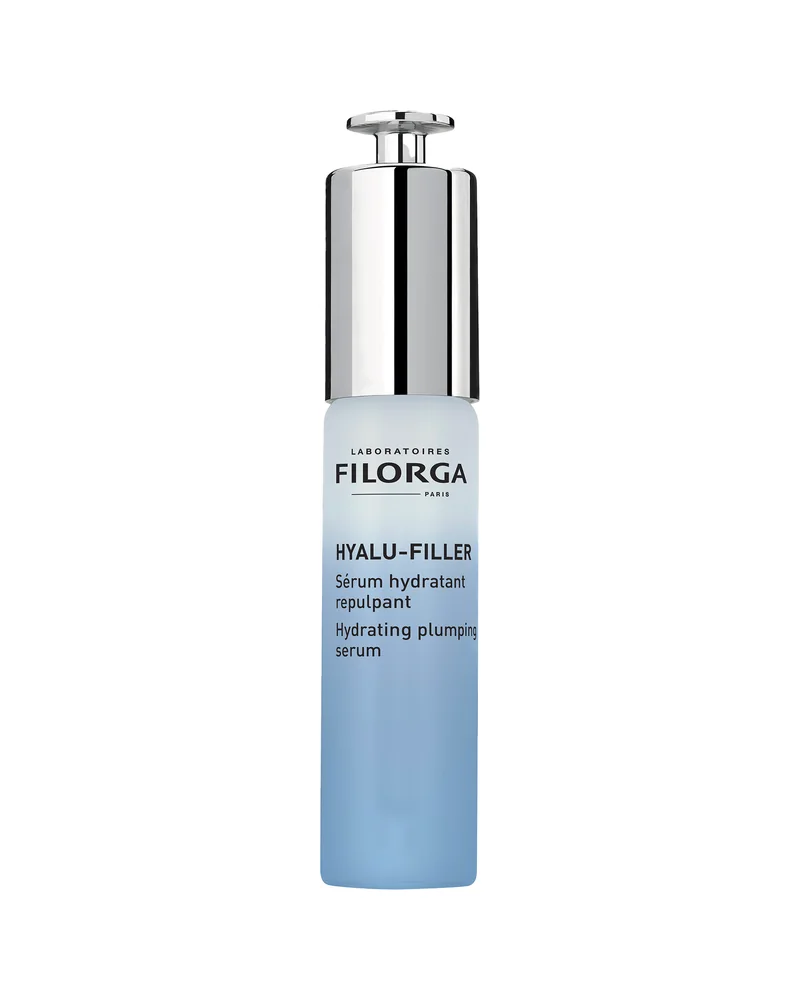 Envase de Hyalu-Filler Serum sobre fondo blanco