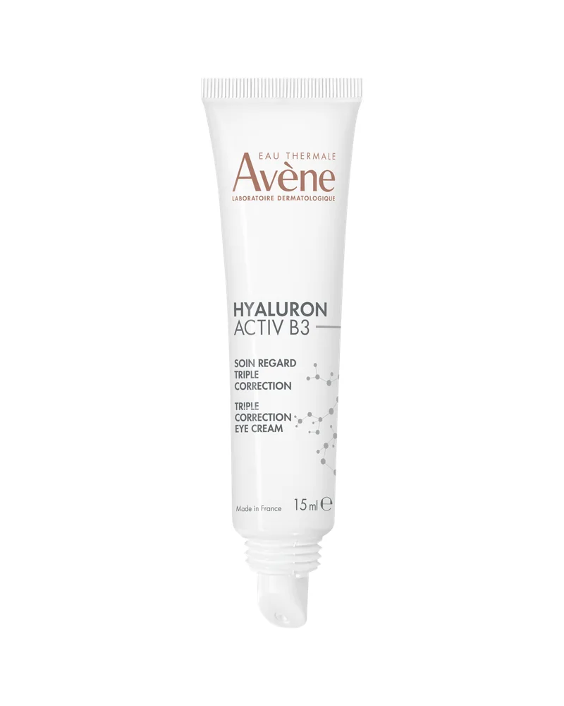 Envase de Hyaluron Activ B3 Contorno de ojos sobre fondo blanco