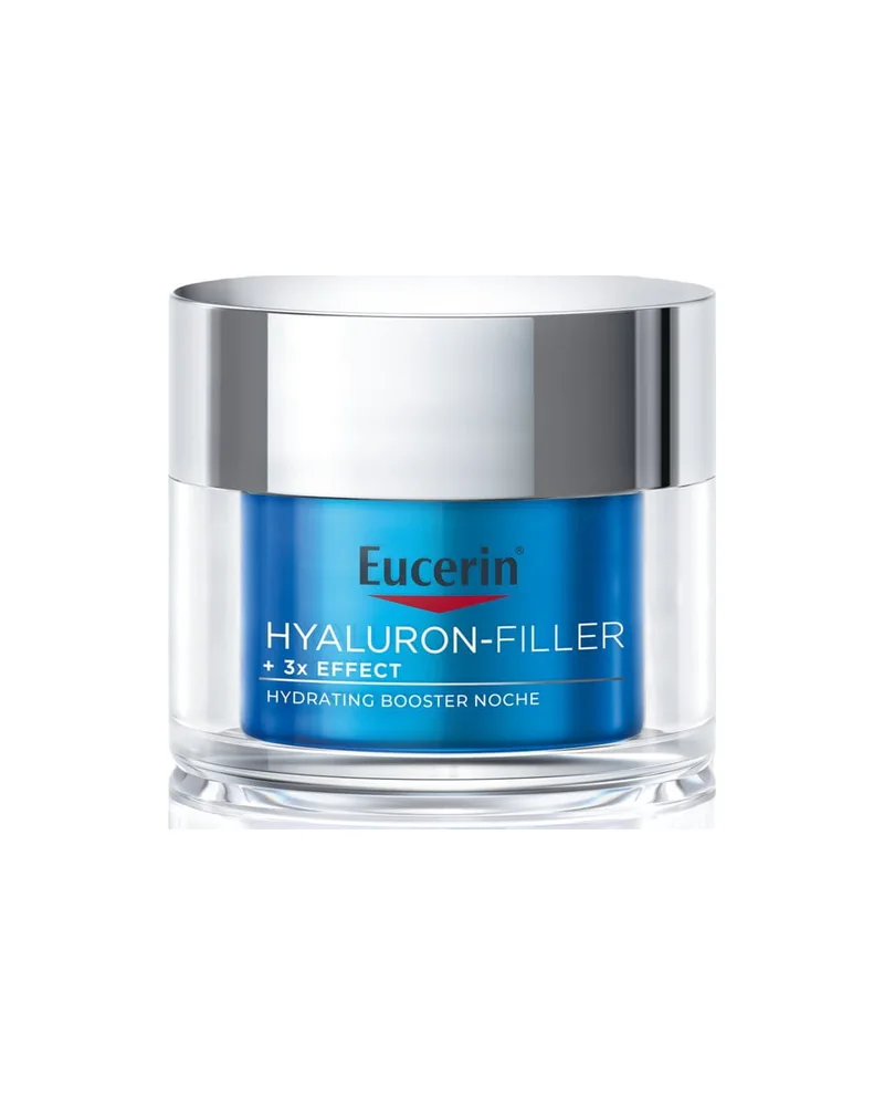 Envase de Hyaluron-Filler Hydrating Booster Noche sobre fondo blanco
