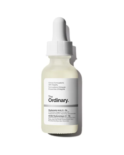 Envase de Hyaluronic Acid 2% + B5 sobre fondo blanco