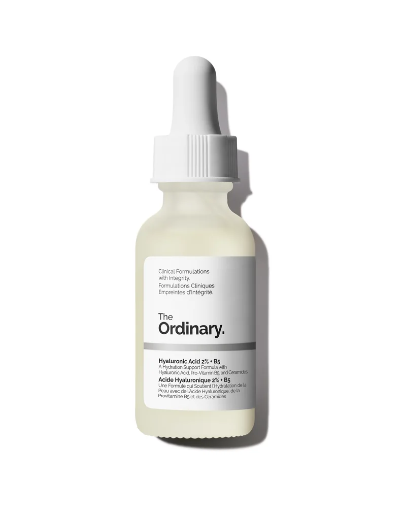 Envase de Hyaluronic Acid 2% + B5 sobre fondo blanco