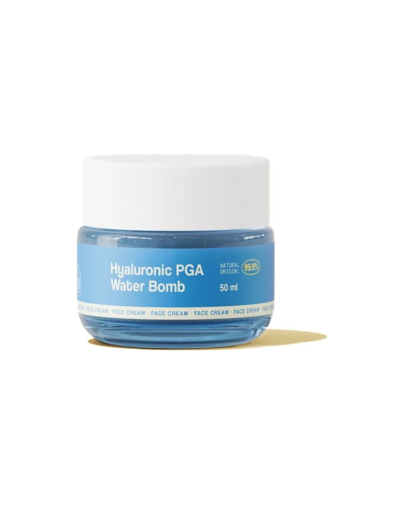 Envase de Hyaluronic PGA Water Bomb sobre fondo blanco