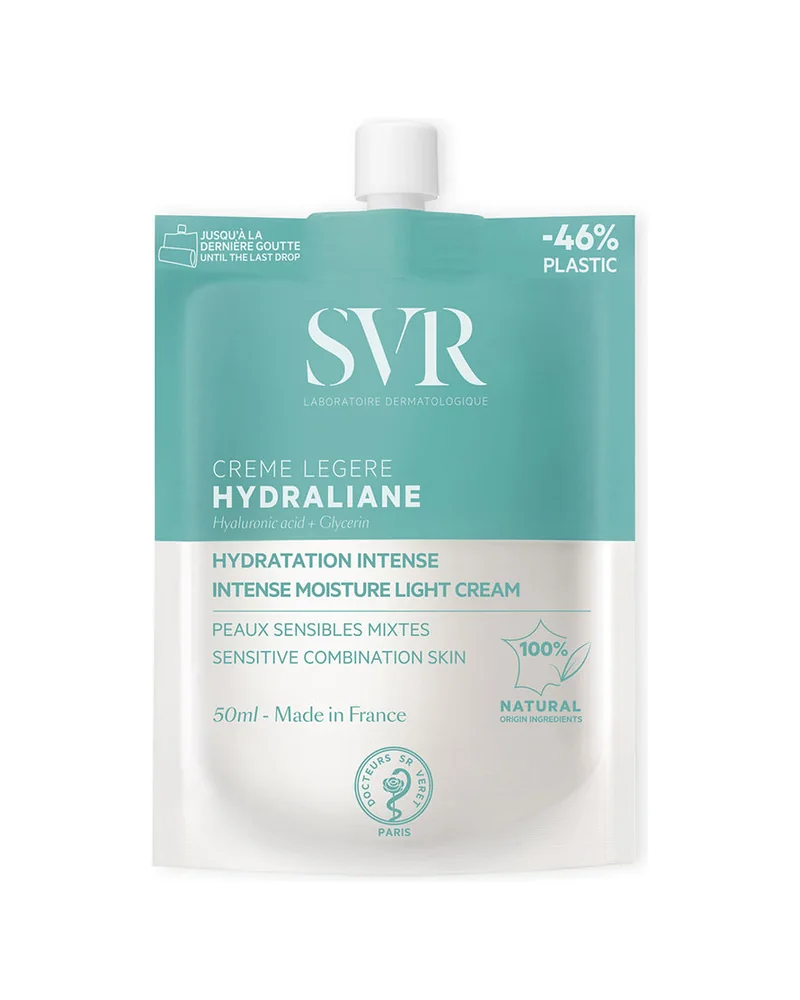 Envase de Hydraliane Crème Légère sobre fondo blanco
