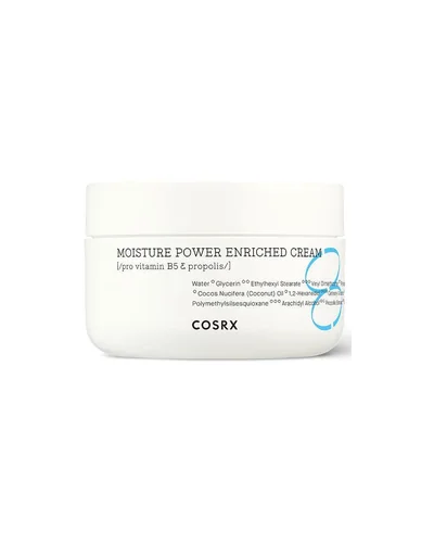 Envase de Hydrium Moisture Power Enriched Cream sobre fondo blanco