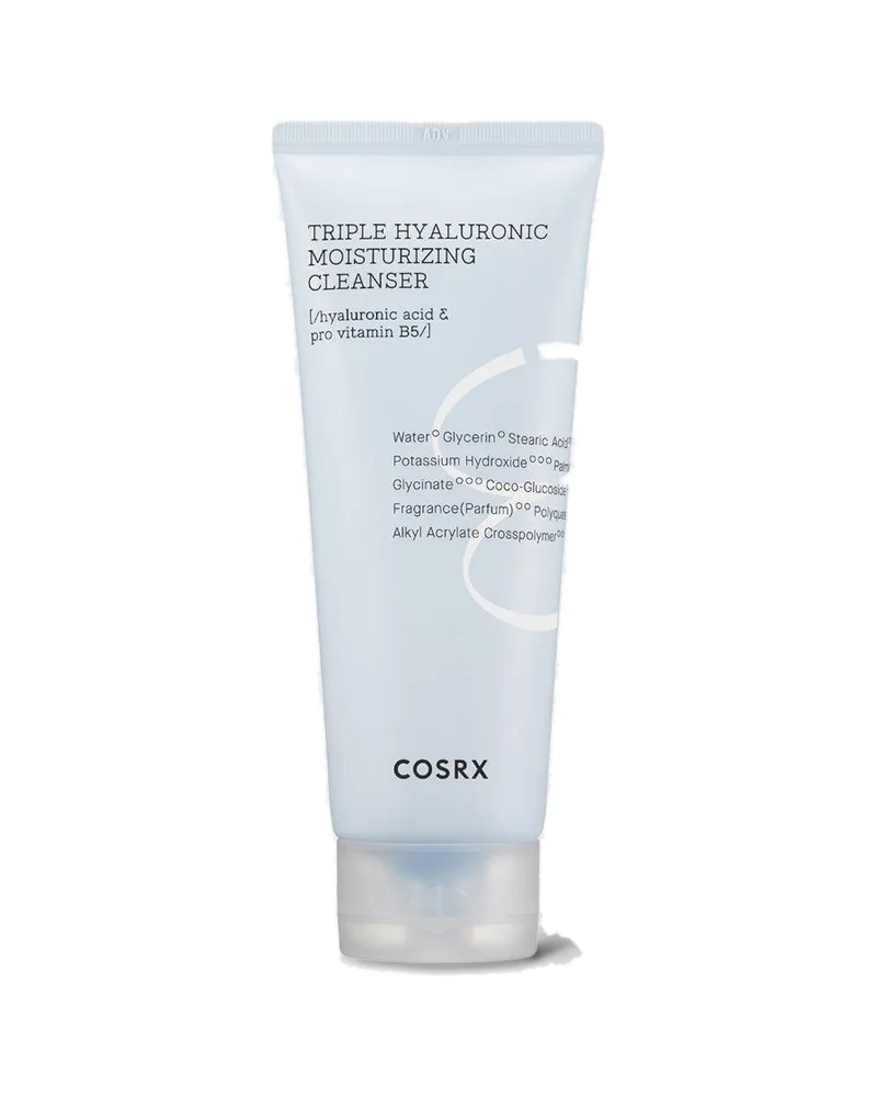 Envase de Hydrium Triple Hyaluronic Moisturizing Cleanser sobre fondo blanco