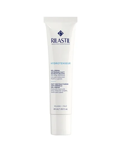 Envase de Hydrotenseur Gel-Crema sobre fondo blanco