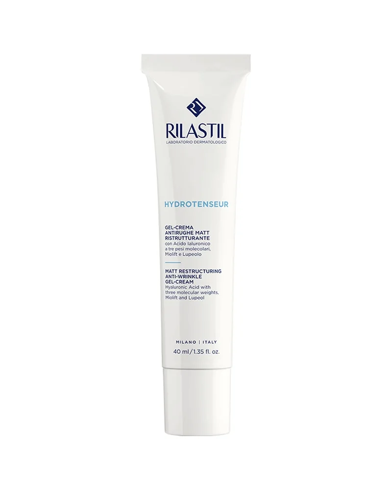 Envase de Hydrotenseur Gel-Crema sobre fondo blanco