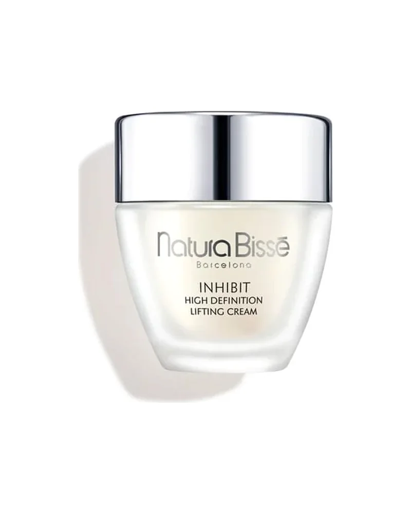 Envase de Inhibit High Definition Lifting Cream sobre fondo blanco